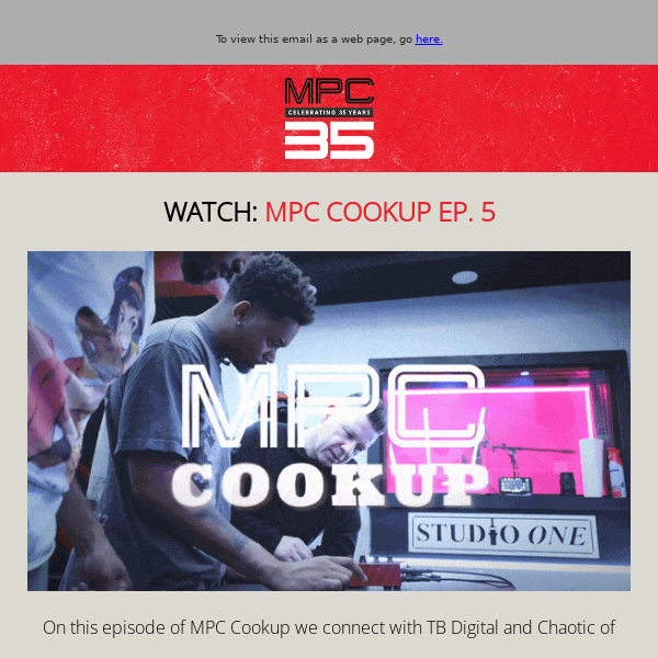 Watch ProducerGrind cook up on MPC One+