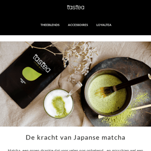 Ontdek de kracht van Japanse matcha 🍵