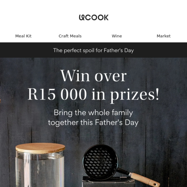 WIN over R15 000 in prizes!