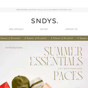 Unveil Your Summer Style with SNDYS New Arrivals 🌞👜