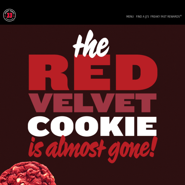 💔 Try the Red Velvet Cookie before it’s gone!