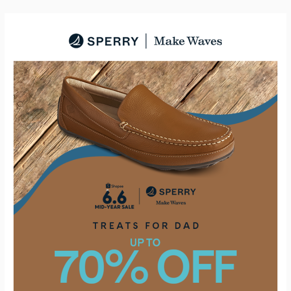 SPERRY 6.6 SALE!