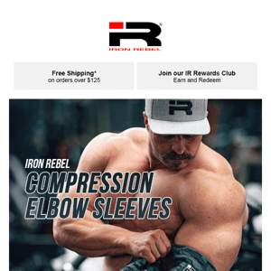 NEW Compression Elbow Sleeves plus Restock
