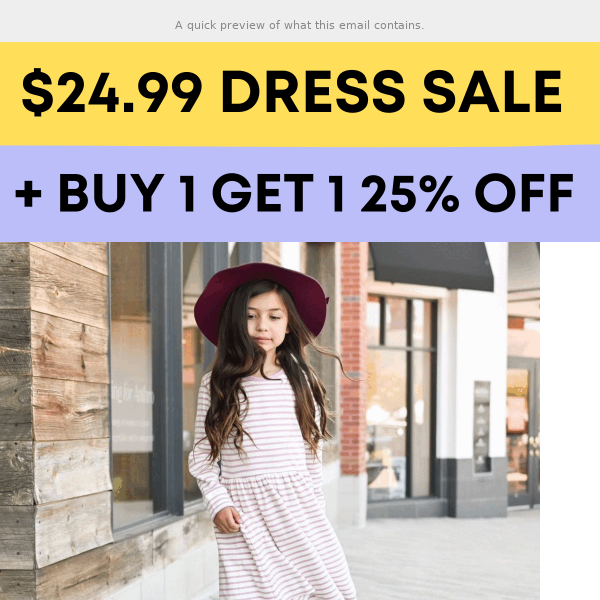 $24.99 Dress SALE is LIVE ⏰