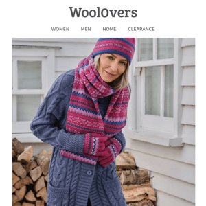Stay Warm In Wool This Winter!