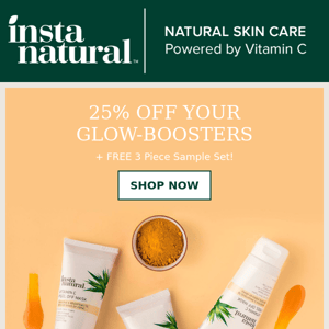 25% Off for Radiant Skin 💛