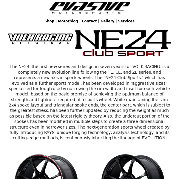 Volk Racing NE24 Club Sport Wheel Debut