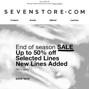 SALE: New lines added