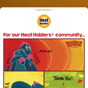 Happy Thanksgiving to you and yours, Heat Holders. 🦃👨‍👩‍👧‍👦🧑‍🦳🍴