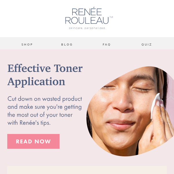 Renée's Toner Application Tips ✨