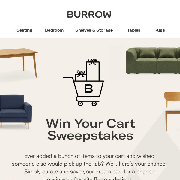 Win. Your. Cart.