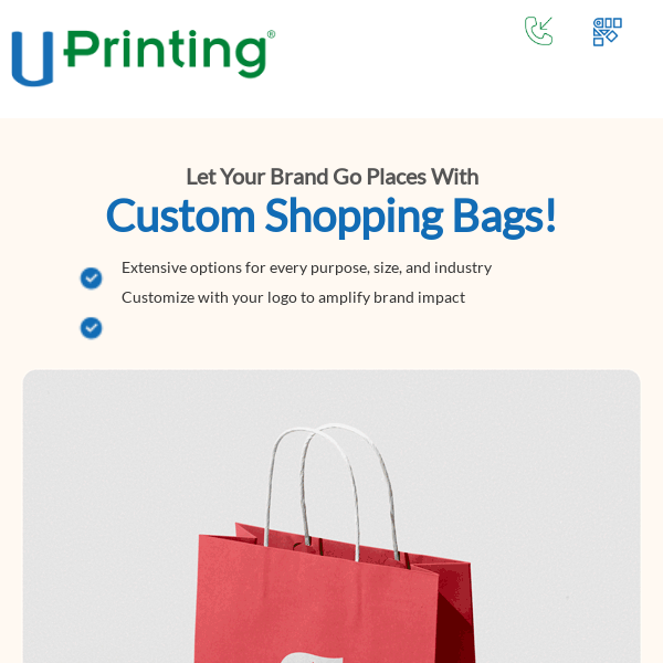 Get Branding on the Go With Custom Shopping Bags!