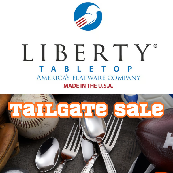 Score Big Savings: Tailgate in Style with 15% Off Flatware Sets! Made In USA