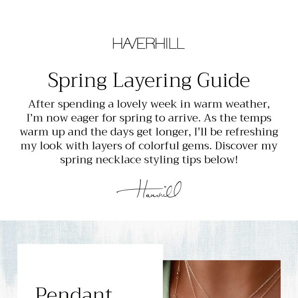 How to Layer for Spring 🌿
