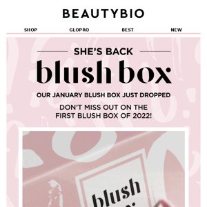 January Blush Box Just Dropped💖