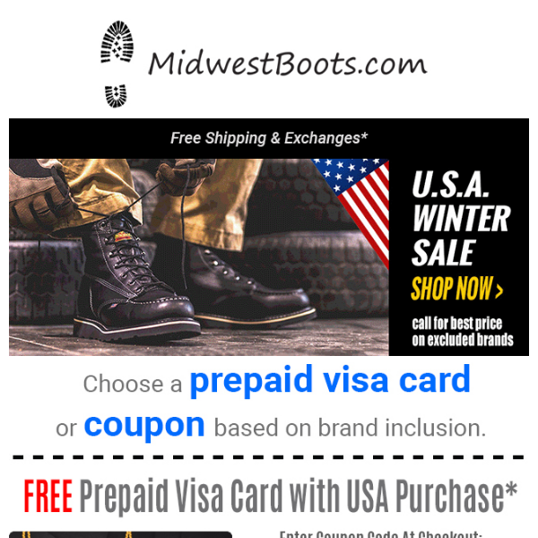 Midwest Boots Emails Sales Deals Page 1