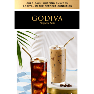 Celebrate iced coffee SZN with us, Godiva!