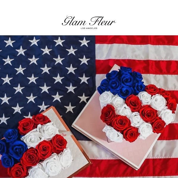 Red, White and Blue Flower Arrangements 🇺🇸