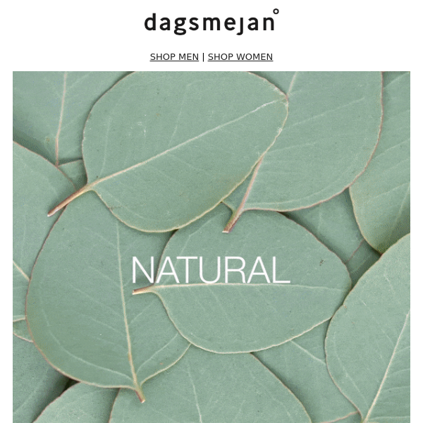 NATURAL, SUSTAINABLE, 100% MADE IN EUROPE