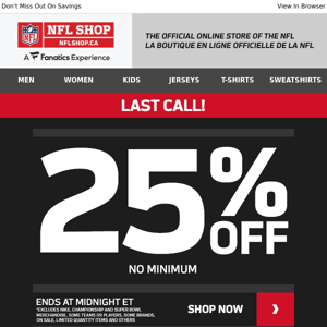 Final Hours To Save 25%