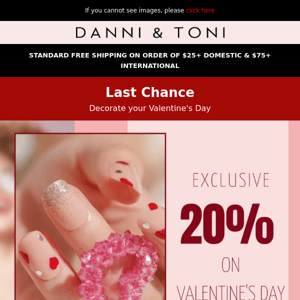 💖Exclusive offer: 20% off expiring soon