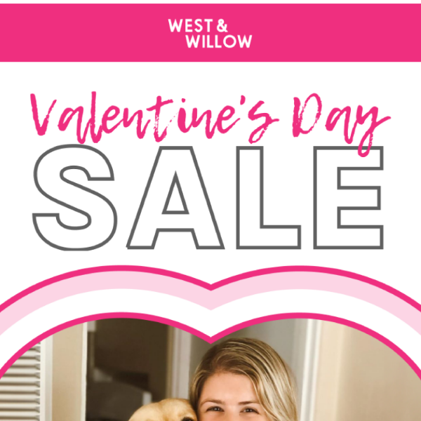 Valentine's Day Sale! Take 20% OFF 😍🛍️