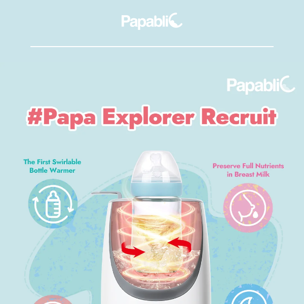 🍼✨Try Papablic's New Bottle Warmer for F.R.E.E!!