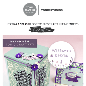 🌸💐 Tonic Studios USA, the only craft box you need!🌷💐