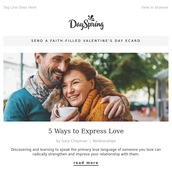 5 Ways to Express Love
