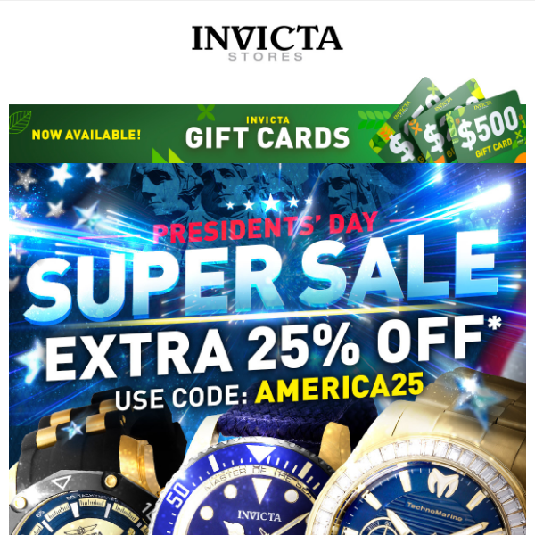 Invicta store sale new arrivals