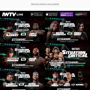 TONIGHT On IWTV - West Coast Pro streams LIVE!