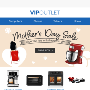 Mom Deserves the Best: Up to 65% off for Mother's Day