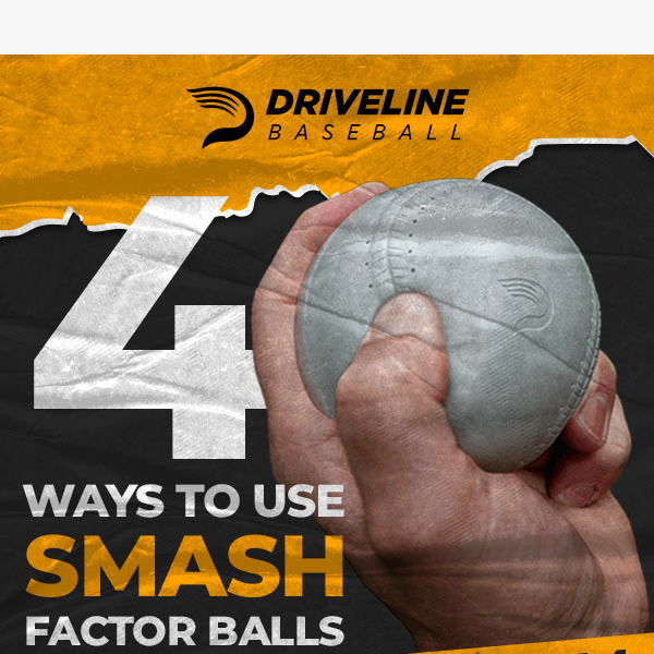 4 Ways We Use Smash Factor Balls With Our Athletes