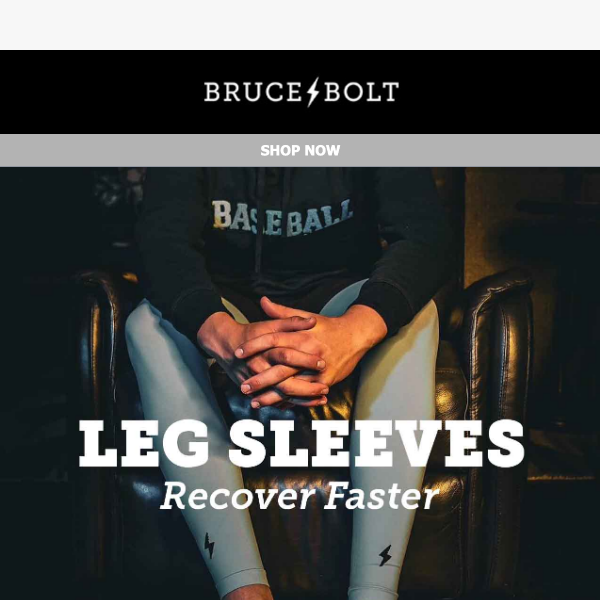 Leg Sleeves: Recover Faster ⚡️ - Bruce Bolt