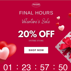 ⏰ Final Hours to Save 20%