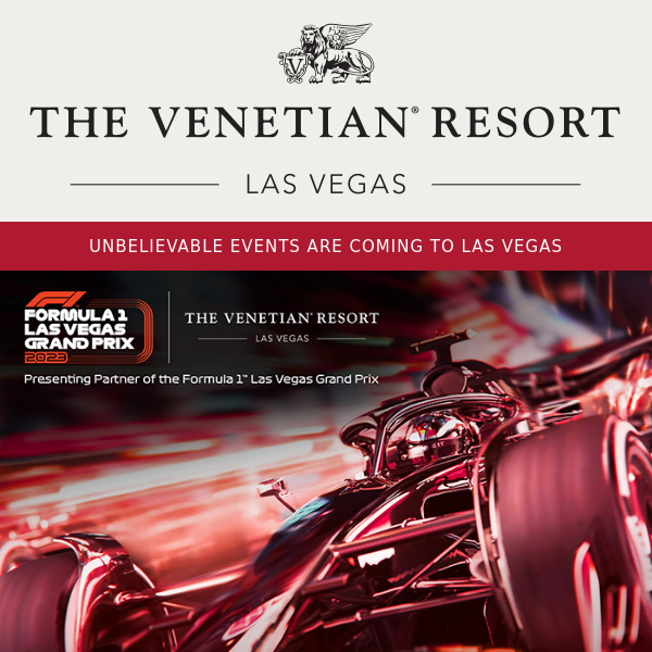 Get On The Formula 1 Las Vegas Insider List