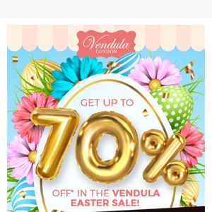 The Vendula Easter Sale