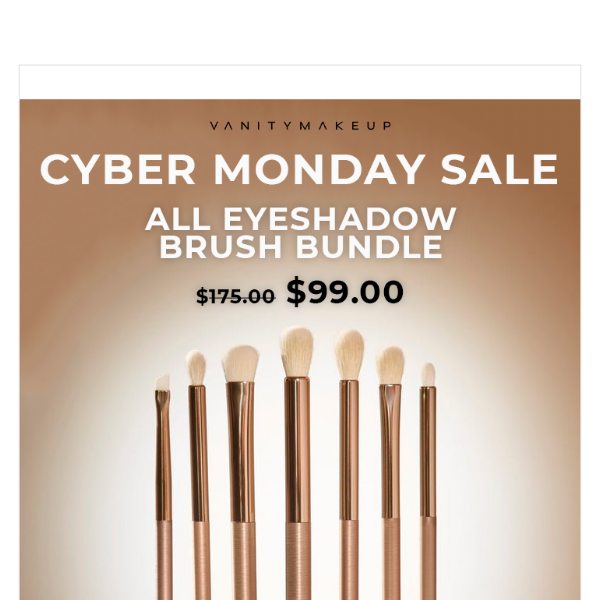 Special Cyber Monday brush bundle sale!