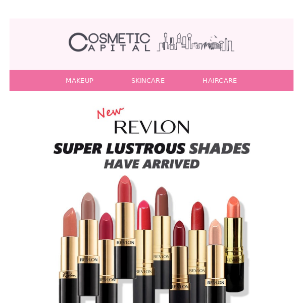 Revlon's Famous Lipstick is $5.95 today! 💄