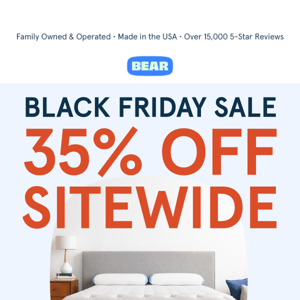 Pay For Your Mattress Over Time & Save 35% SITEWIDE