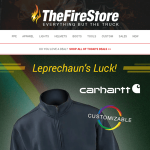 The luck of the Irish: new Carhartt 🍀