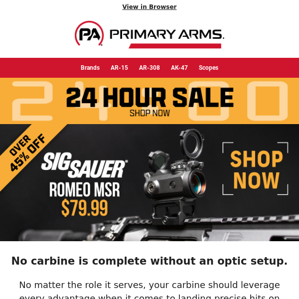 Primary Arms Coupon Codes → 15 off (5 Active) May 2022