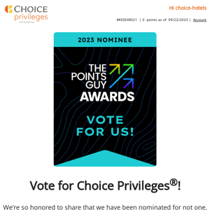 Vote Choice Privileges