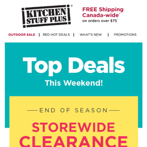 Don't Miss Out On Our Big Clearance Sale