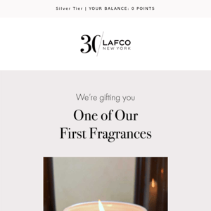 Want one of our earliest fragrances?