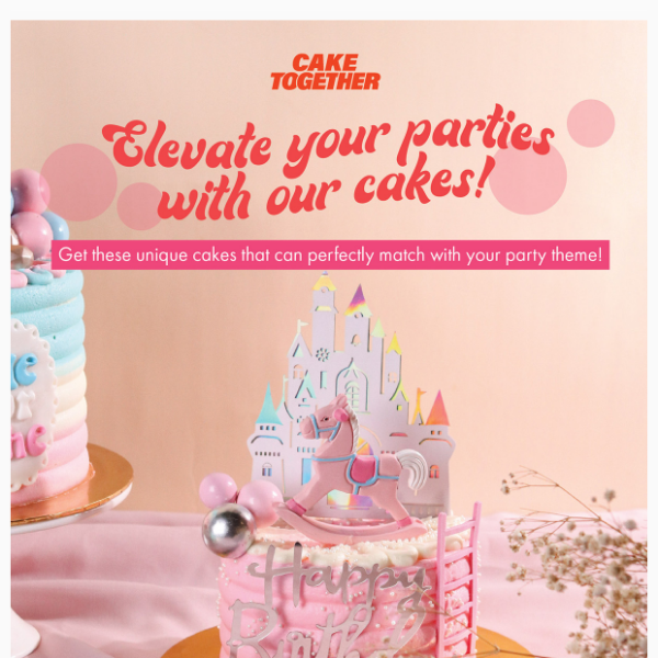 Create a Fancy Birthday Party with us 😍