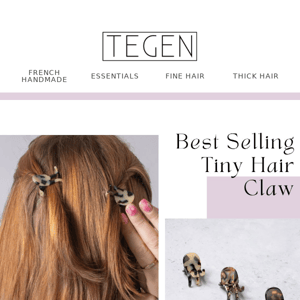 Our Best Selling Tiny Hair Claw 💪