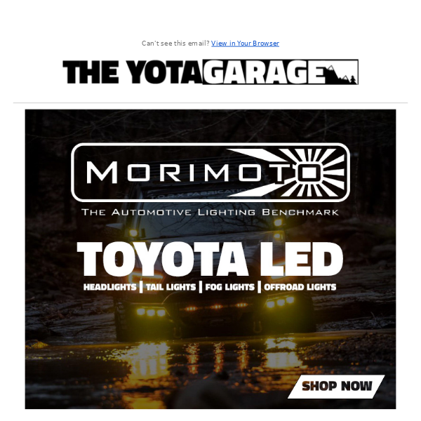Toyota Morimoto LED Lighting | In-Stock