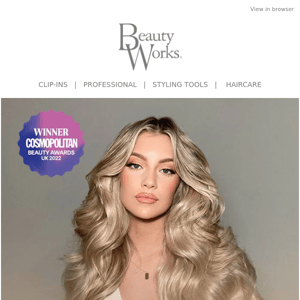 Your very own bouncy blowdry tutorial Beauty Works 😍