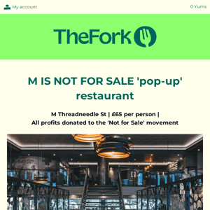 M IS NOT FOR SALE